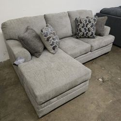 New Taupe Sofa Chaise 
