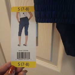 NEW  Girls  Blue  Cargo Pant