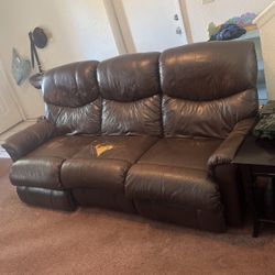 Leather Couches. (used) 