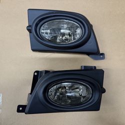 06-08 Honda Civic Smoked Lens FogLight Assembly W/ Wiring + Switch. Luces De Neblina Aumadas