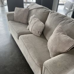 Comfy Beige Couch 