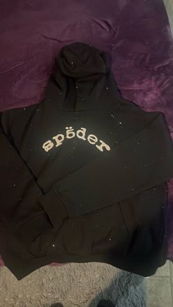 L black vvs spider hoodie