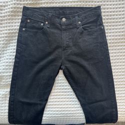Men’s Levi’s 512 Slim Taper Black Jeans