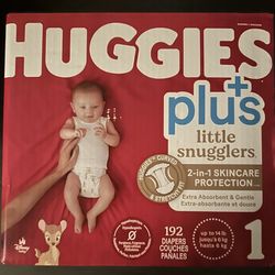 Huggies Plus Little Snugglers Size 1