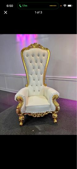 Throne chairs r,e, n,t
