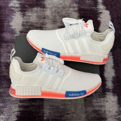 adidas NMD R1 Cloud White Orange 