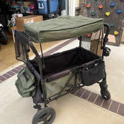 Jeep Wagon Stroller With Accessories