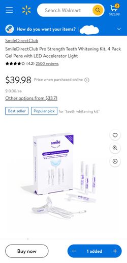 SmileDirectClub Pro Strength Whitening