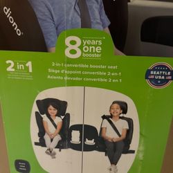2 In 1 Convertible Booster Seat