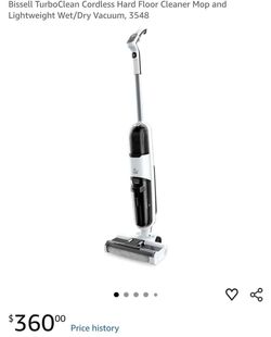 Bissell TurboClean Cordless Wet/Dry Vacuum Mop