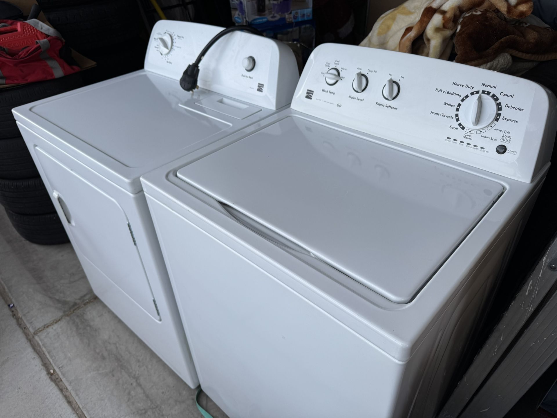 Kenmore Washer And Electric Dryer