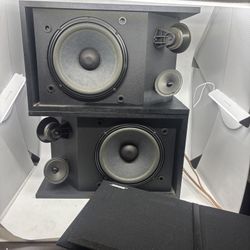 Pair Bose 301 Series III Direct/Reflecting Bookshelf Speakers WORKS SEE DESC