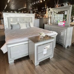 4PC King Bed Set