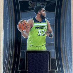 Karl Anthony Towns Relic Card 