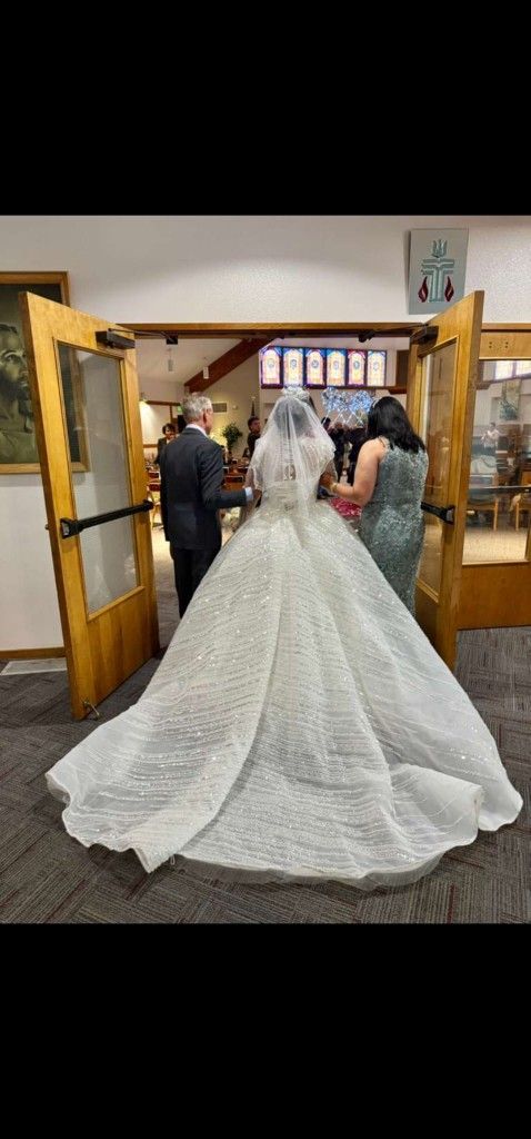 imported Turkey wedding dress