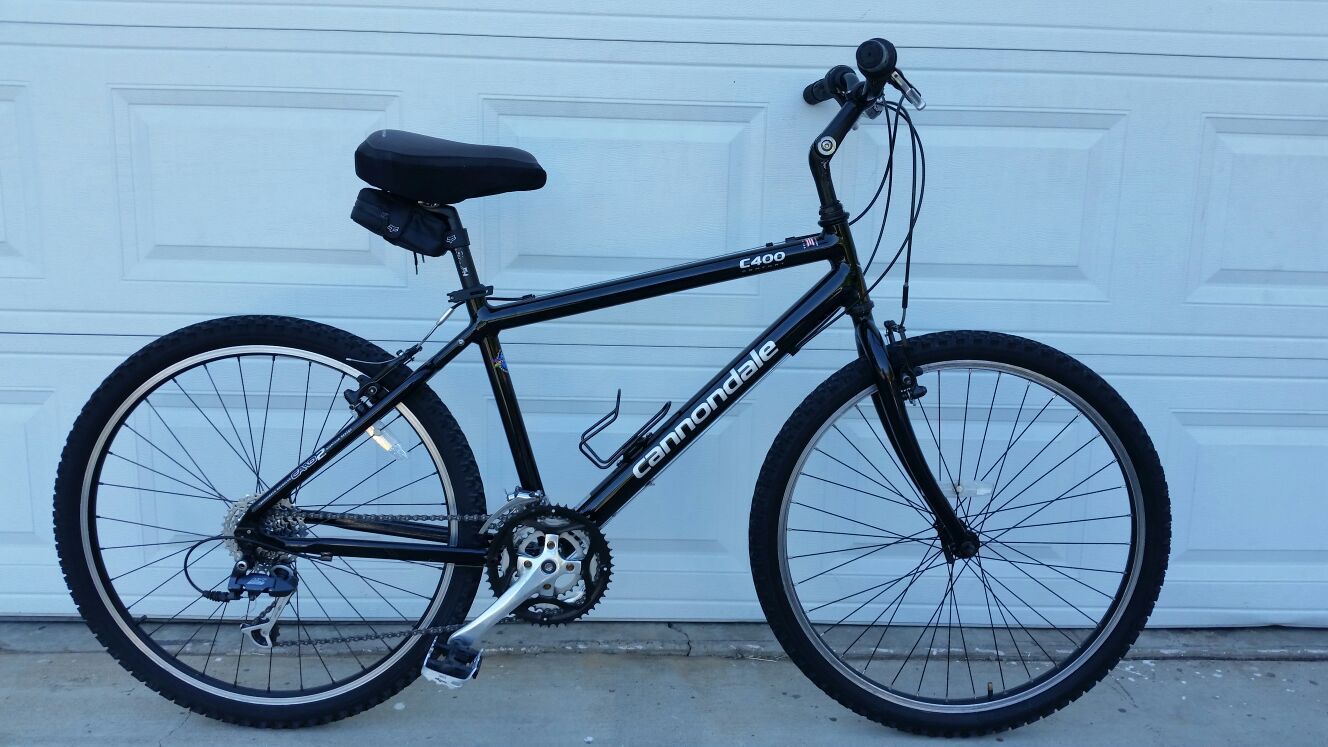 CANNONDALE C400 BIKE HANDMADE in USA 24 speed 17