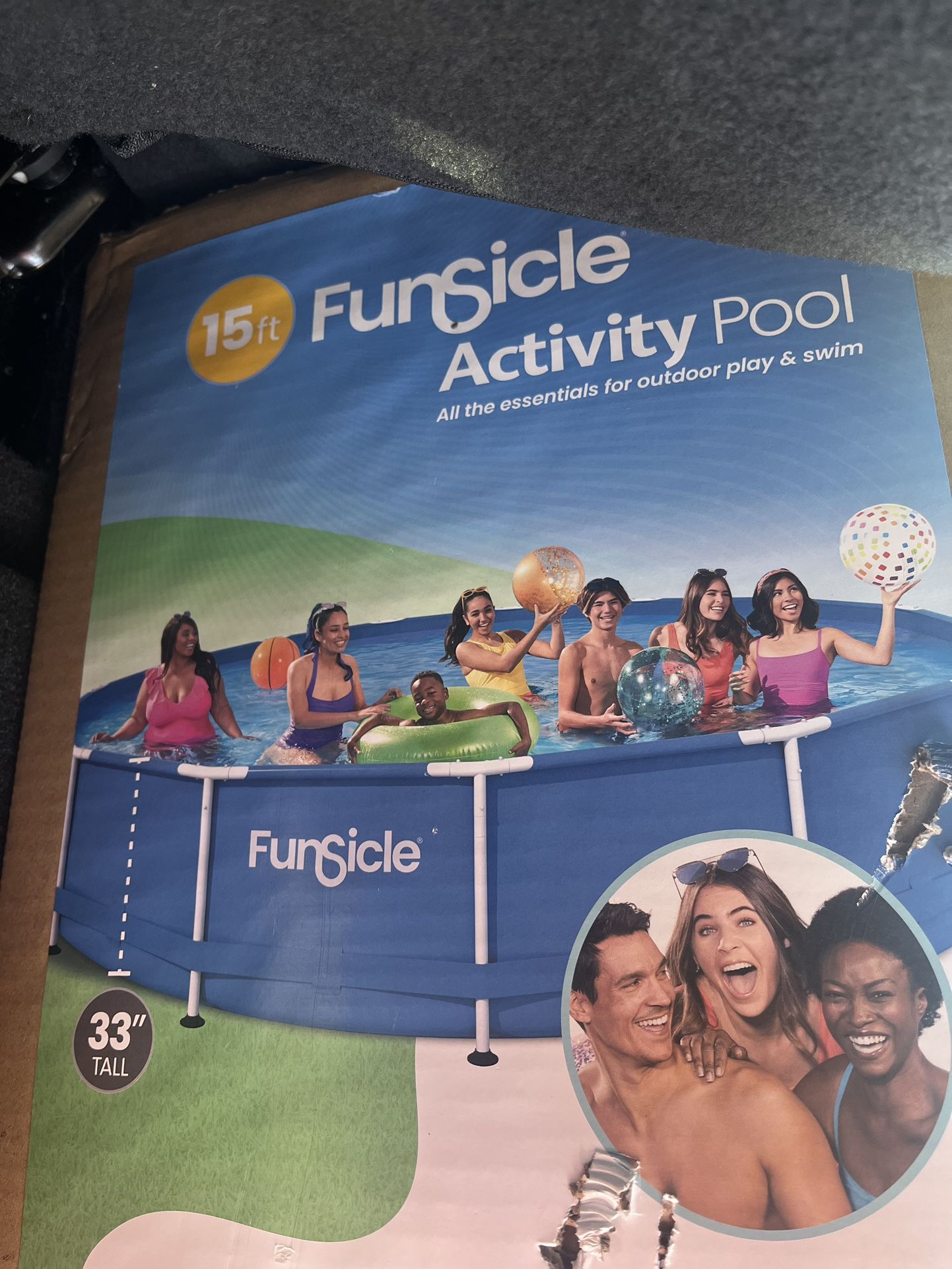 15ft Swimming pool (New/unopened) 