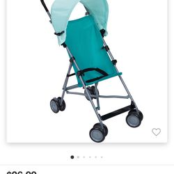 Cosco Umbrella Stroller with Canopy - Teal