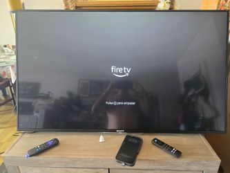 50 Sony Bravia with Smart Amazon Fire stick 4k with remote