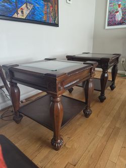 two lamp tables for sale