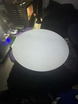 White coffee table