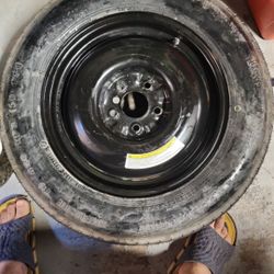 New T155/90D16 Spare Tire And Wheel