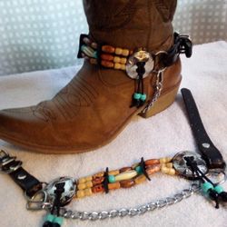 New Handcrafted Cowboy Boot Beads 