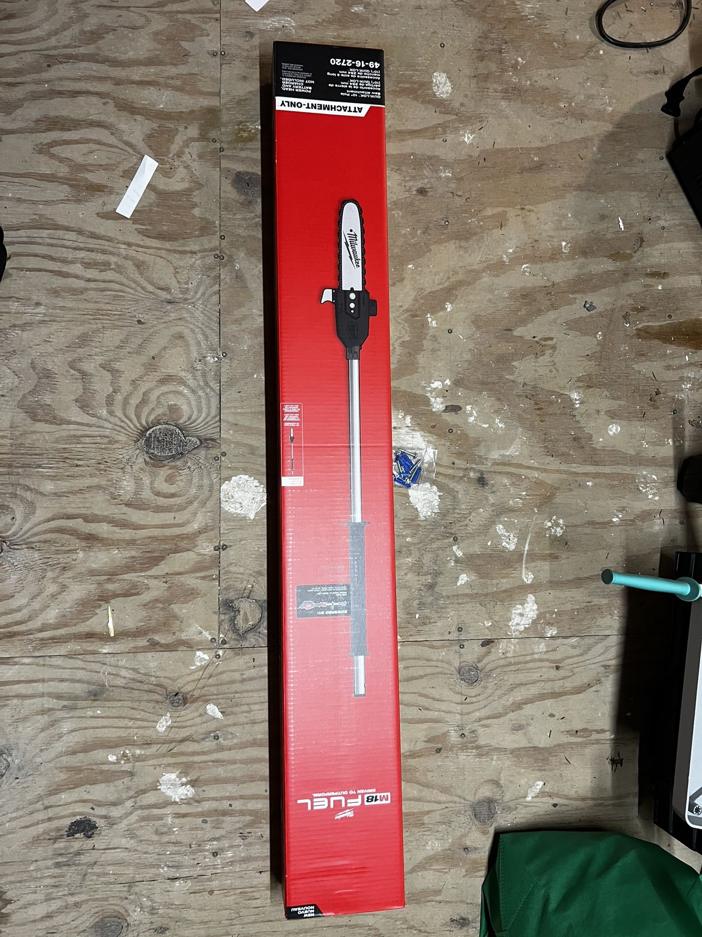 Milwaukee 10” Pole Saw. New In The Box