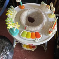 Skip Hop Explore & More Baby Activity Center – Used, Good Condition (Extra Toys Included)