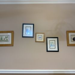 Set of 5 decorative kitchen frames
