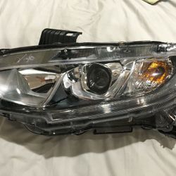 2016-2020 Honda Civic Oem Left Headlight 