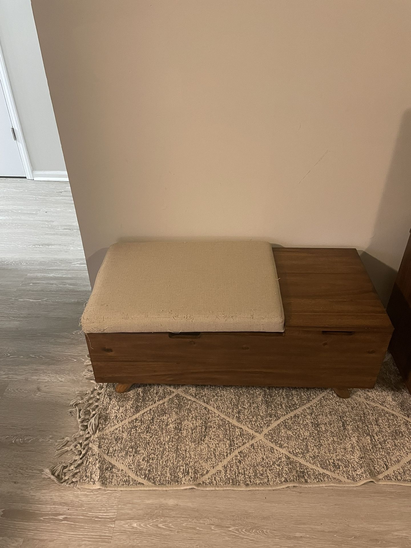 Wood Ottoman