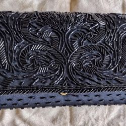 Beautiful Beaded Clutch/Over The Shoulder Bag 