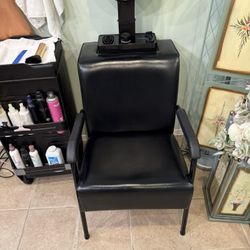 Salon Hood Dryer With Chair