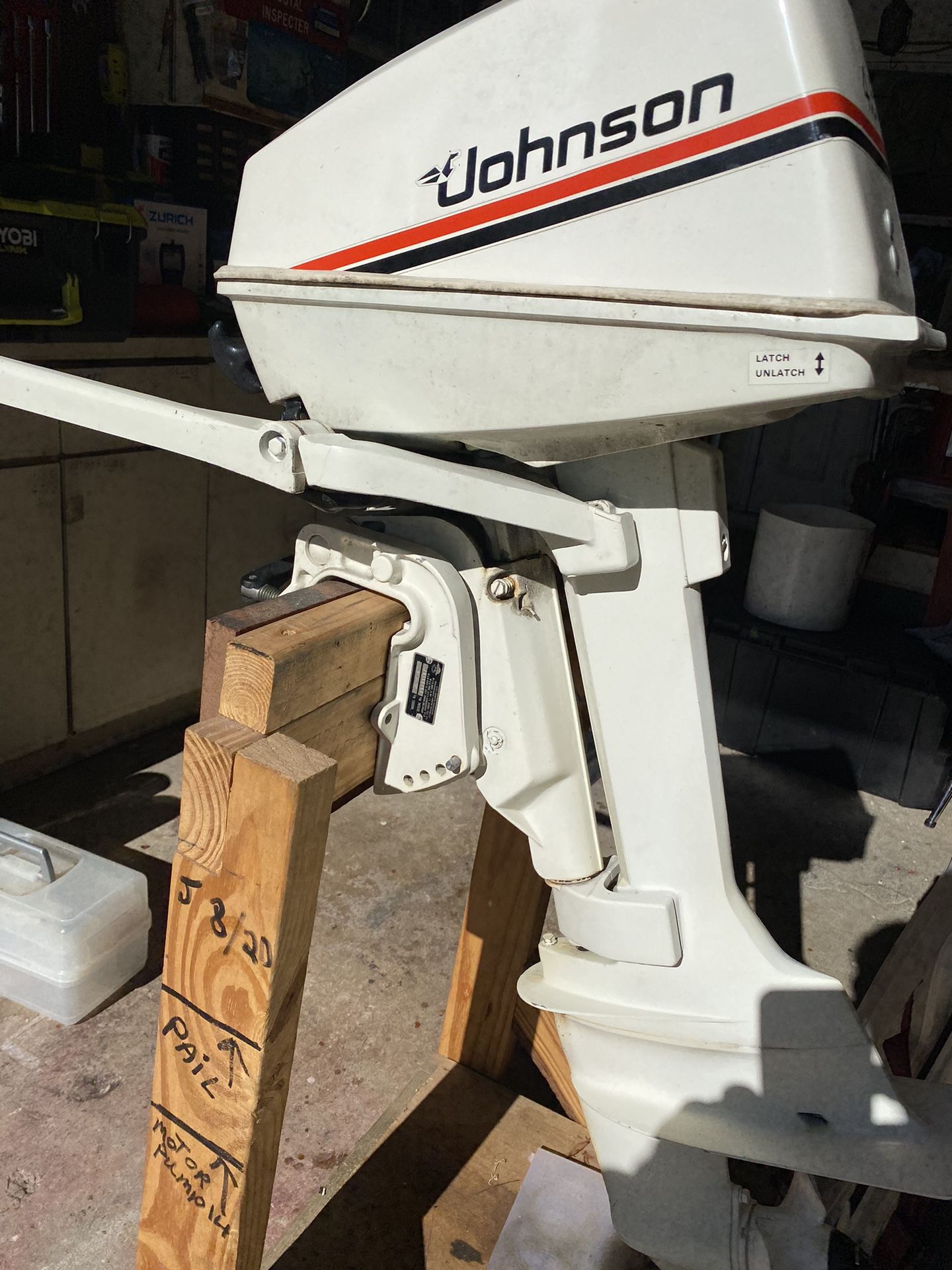 Johnson Outboard Motor OBO 5HP