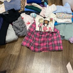 Girl Cloths 6-8 Or S- M  All