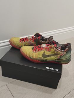 Nike Kobe 8 iDs Size 9 Men's Shoes red gold