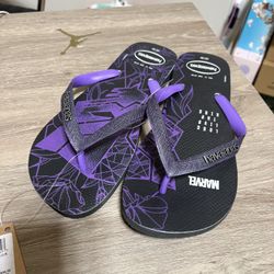 Size 9,10,13 mens - Marvel Black Panther Havaianas Flip Flops Sandals