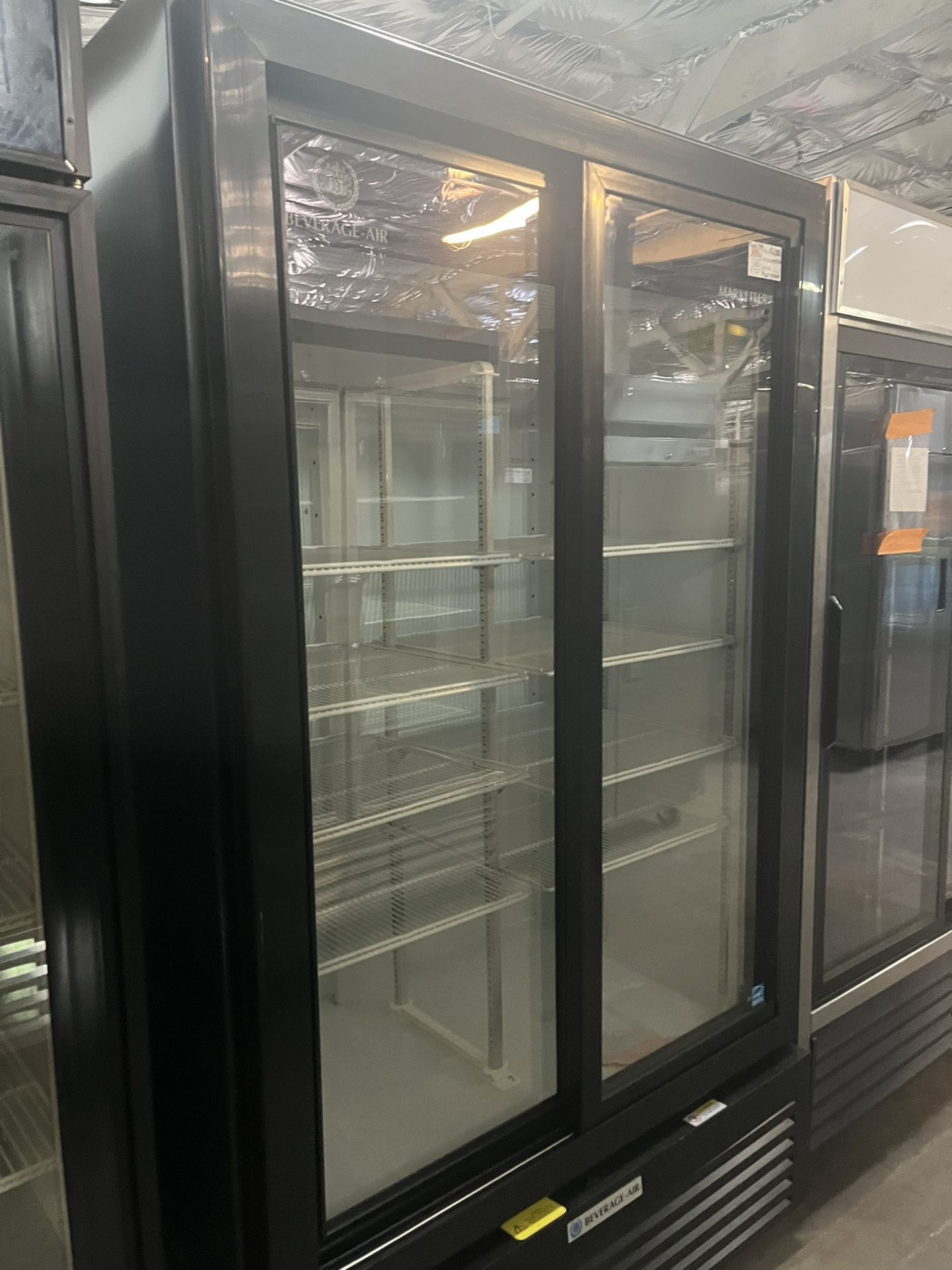 Beverage Air 2 Door Glass Refrigerator 