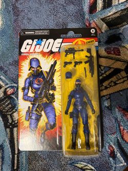 G.I. Joe Classified Series Retro Cardback Cobra Valkyrie, 6 inch Action Figure