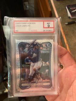 Junior Caminero Graded card!