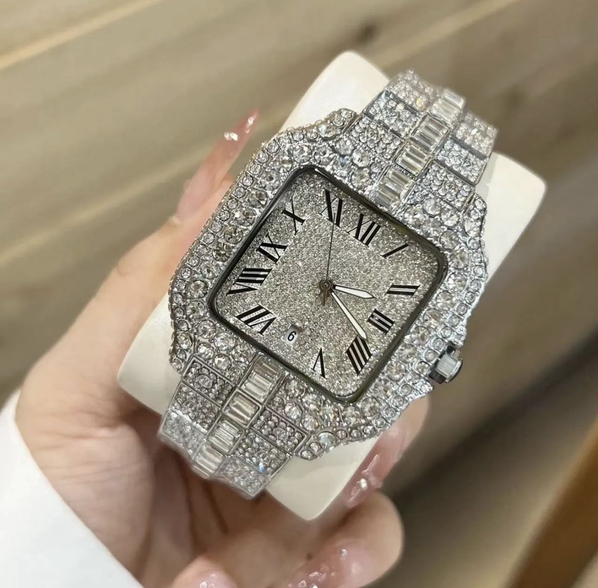 Moissanite Cartier Watch