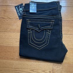 Brand New True Religion Ricky Straight Fit Jean For Men Size 36/30