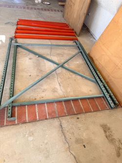 Pallet Rack Shelving System Components