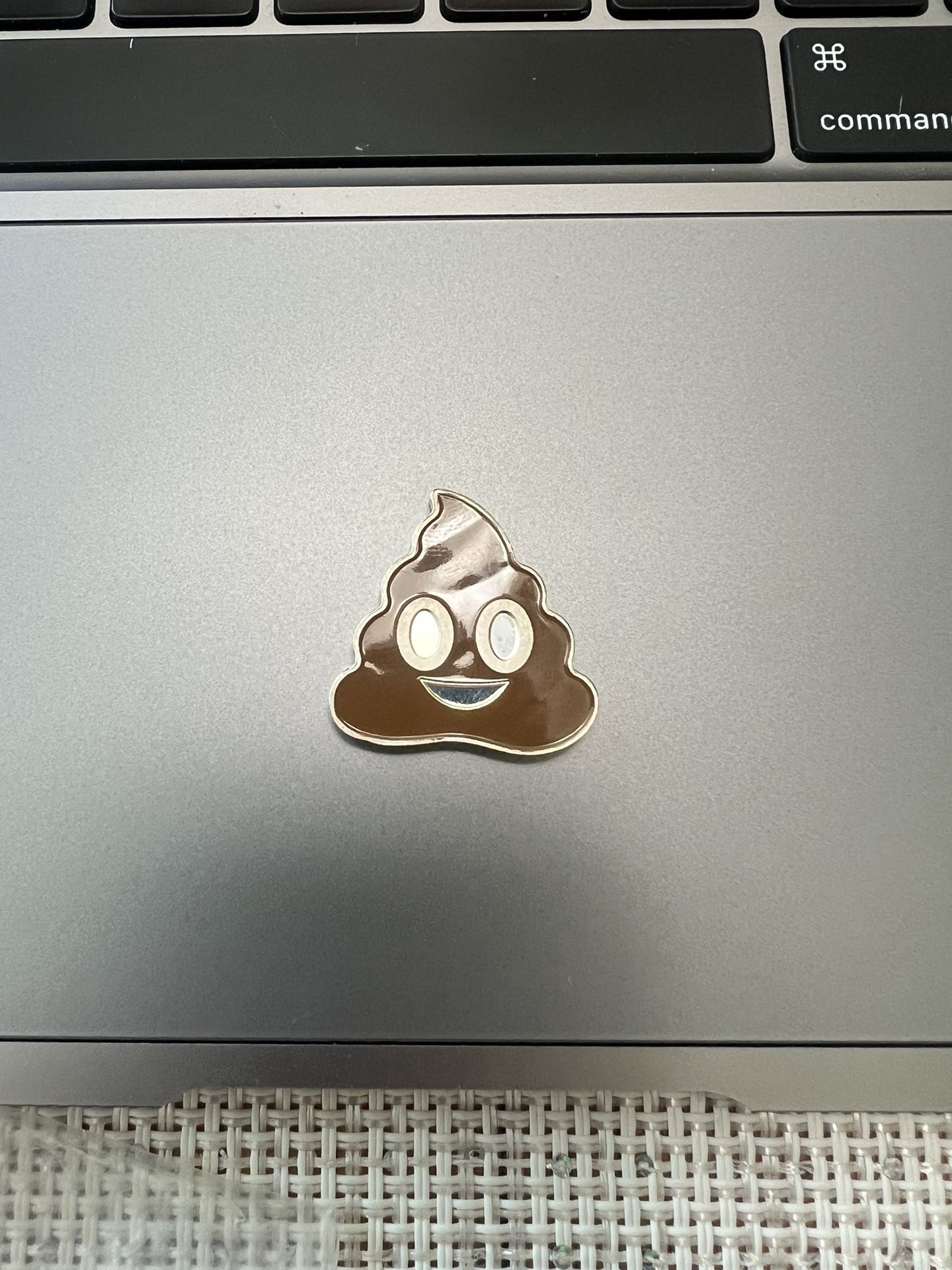 10 Gram .999 Silver Poop Emoji