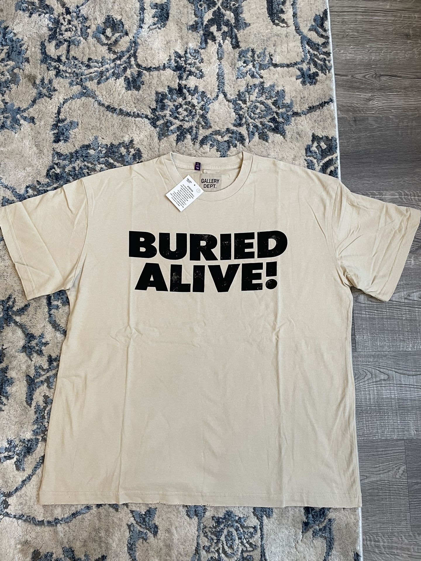 Buried Alive Gallery Dept Tee Size L