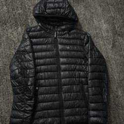 Calvin Klein Hooded & Quilted Packable puffer