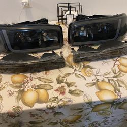 GMC Sierra Headlights 