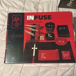 24 piece Asian Serving Set