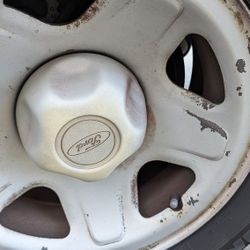 Ford Ranger Explorer Center Caps 5x4.5 Hubcaps OEM Cap Set Rare XL Flat Finish Crown Vic Police 5 Lug Victoria Wheel Coverings  